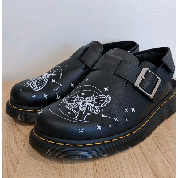 Dr. Martens JORGE II CELESTIAL MOTH EMBROIDERED MULES SIZE Mens SIZE 12‎ - Picture 5 of 8
